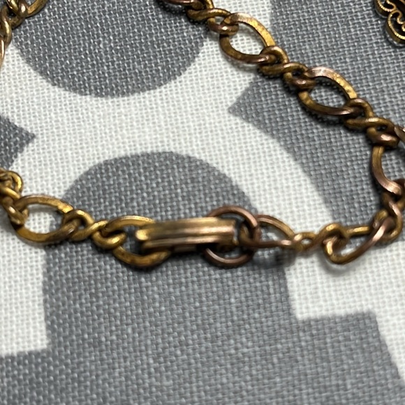 Hobe Vintage Filigree Cross with tiny pearls with 20” gold tone chain. - Picture 9 of 16